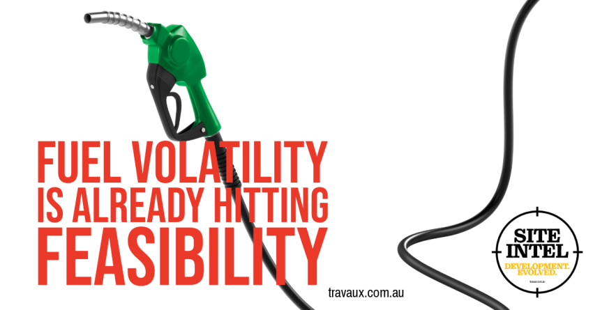 rising fuel costs and global instability are driving construction cost increases
