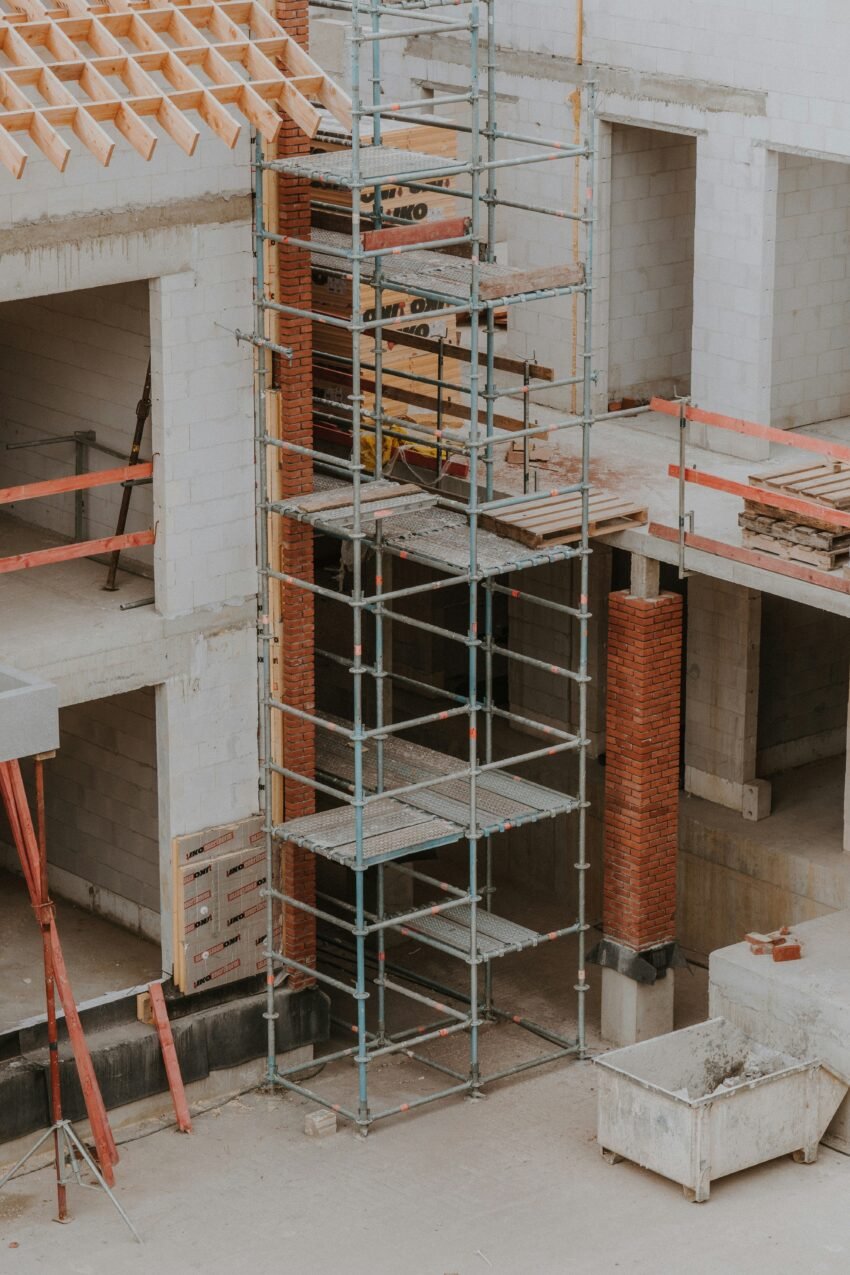 Building site illustrating analysis of the Melbourne housing market, housing delivery and property trends discussed in the July 2026 Travaux Dispatch.
